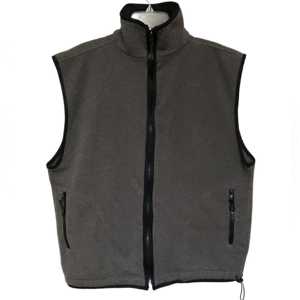 Gray Fleece Vest by ARMY NAVY